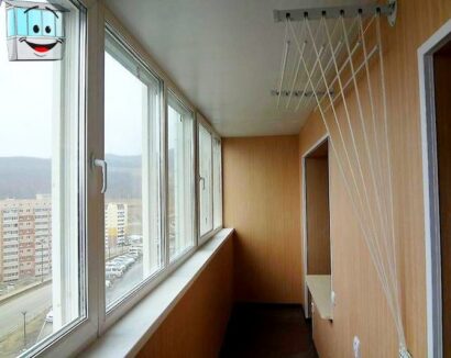 Отделка балконов и лоджий Владивосток